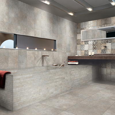 Gres Effetto Cemento Grey Soul 1